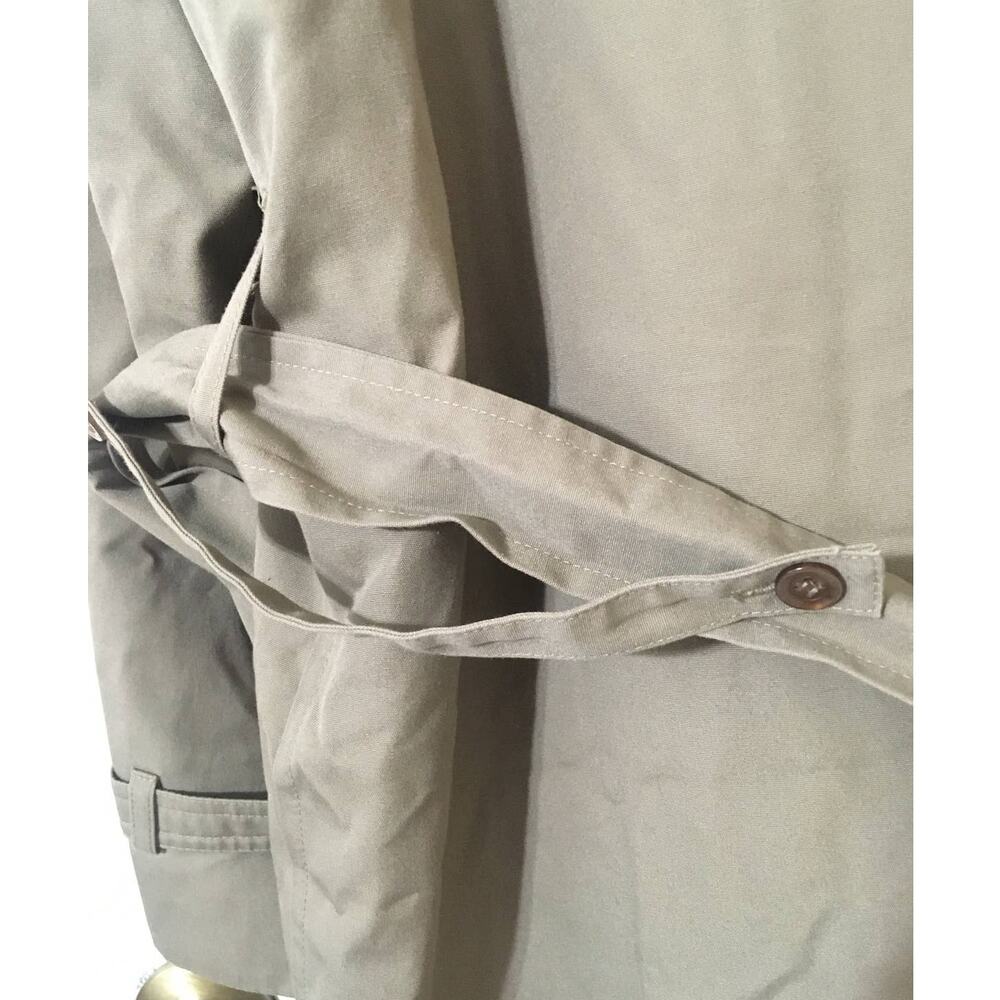 Vintage London Fog London Towne Trench Coat, Zip Out Dark Brown Warmer Liner - Picture 4 of 11